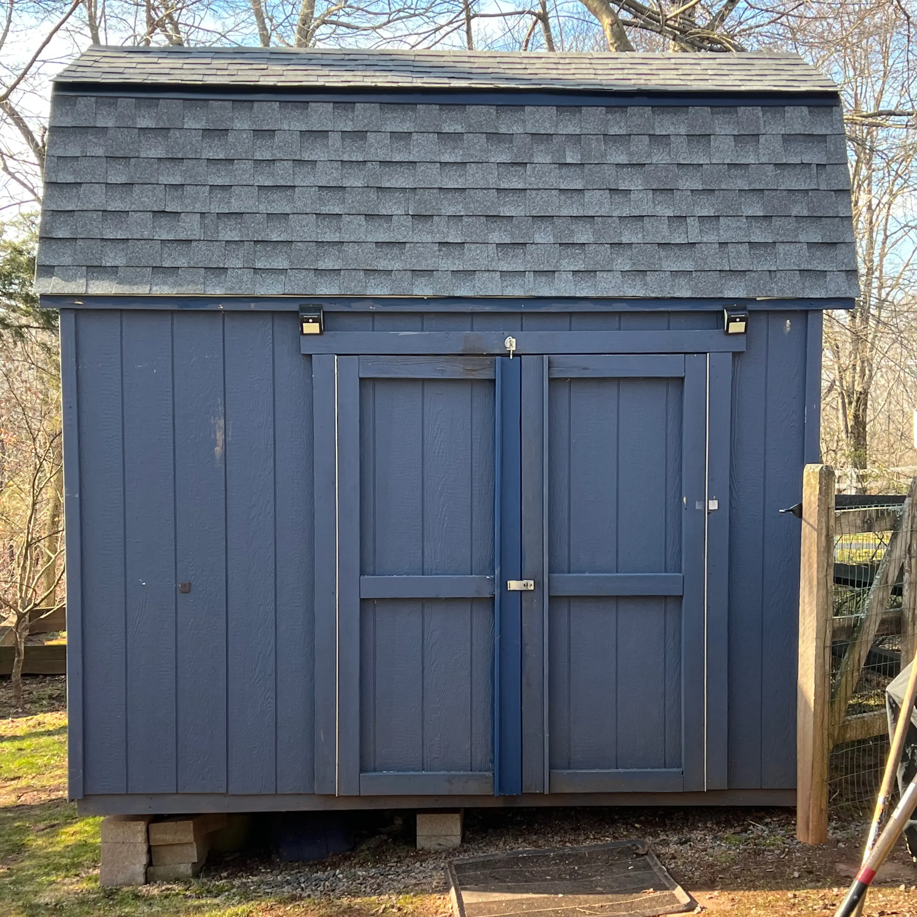 Blue Shed After